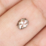 0.36 Ct Natural Loose Diamond, Oval Diamond, Black Diamond, Grey Diamond, Salt and Pepper Diamond, Antique Diamond, Real Diamond L414