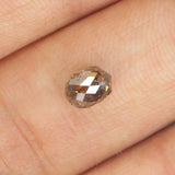 0.78 Ct Natural Loose Diamond, Briolette Diamond, Brown Diamond, Briolette Cut Bead Diamond, Polished Diamond, Faceted Diamond L9838