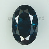 0.55 Ct Natural Loose Diamond Oval Blue Color VS Clarity 6.00 MM KDL8522