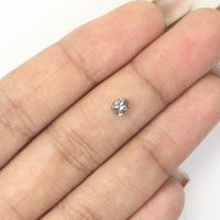 0.36 Ct Natural Loose Diamond, Oval Diamond, Black Diamond, Grey Diamond, Salt and Pepper Diamond, Antique Diamond, Real Diamond L435