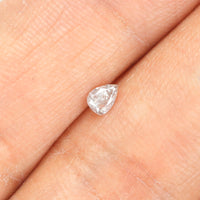 0.11 CT Natural Loose Diamond, Pear Diamond, Light Pink Diamond, Rustic Diamond, Pear Cut Diamond, Fancy Color Diamond L5147