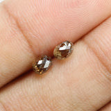 0.92 Ct Natural Loose Diamond, Briolette Diamond, Brown Diamond, Briolette Cut Bead Diamond, Polished Diamond, Faceted Diamond L9904