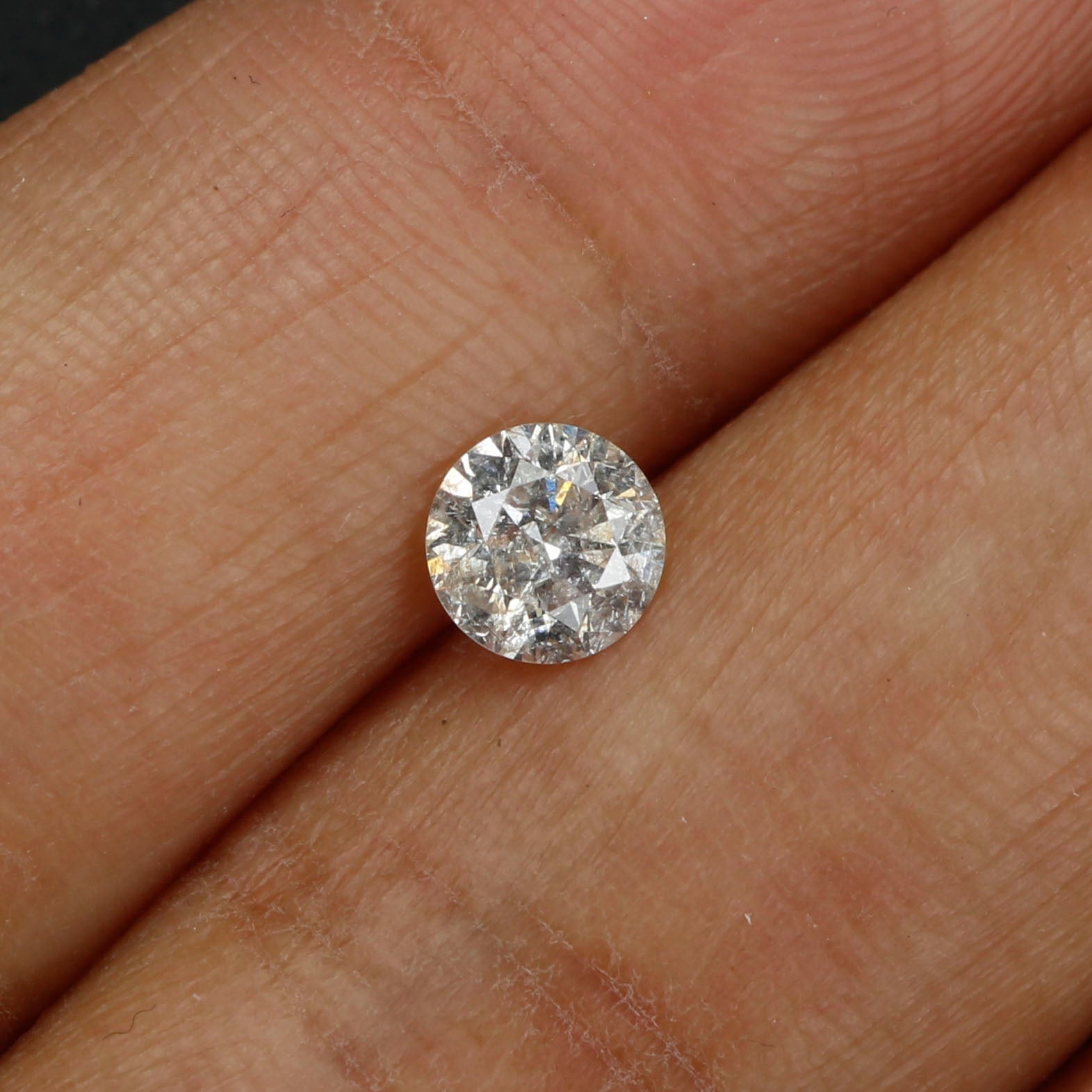 0.47 Ct Natural Loose Round Shape Diamond White - G Color Round Cut Diamond 4.95 MM Natural Loose Diamond Round Brilliant Cut Diamond QL346