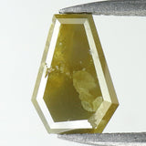 1.96 Ct Natural Loose Diamond, Coffin Cut Diamond, Yellow Diamond, Rustic Diamond, Antique Diamond, Real Diamond, Minimal Diamond KDL9586