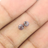 0.88 CT Faceted Bead Diamond, Natural Loose Diamond, Pink Bead Diamond, Faceted Diamond Bead, Beads Loose Diamond, Beads For Necklace L9898