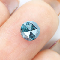 0.77 CT Natural Loose Diamond Round Rose Cut Blue Color 5.60 MM L9152