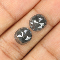 3.70 Ct Natural Loose Diamond, Oval Diamond, Black Diamond, Grey Diamond, Salt And Pepper Diamond, Antique Diamond, Real Diamond KDL5162