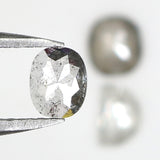 Natural Loose Mix Shape Salt And Pepper Diamond Black Grey Color 0.80 CT 4.80 MM Mix Shape Shape Rose Cut Diamond KDL184