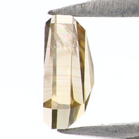 Natural Loose Antique Brown Color Diamond 0.36 CT 5.10 MM Geometric Shape Rose Cut Diamond KR604