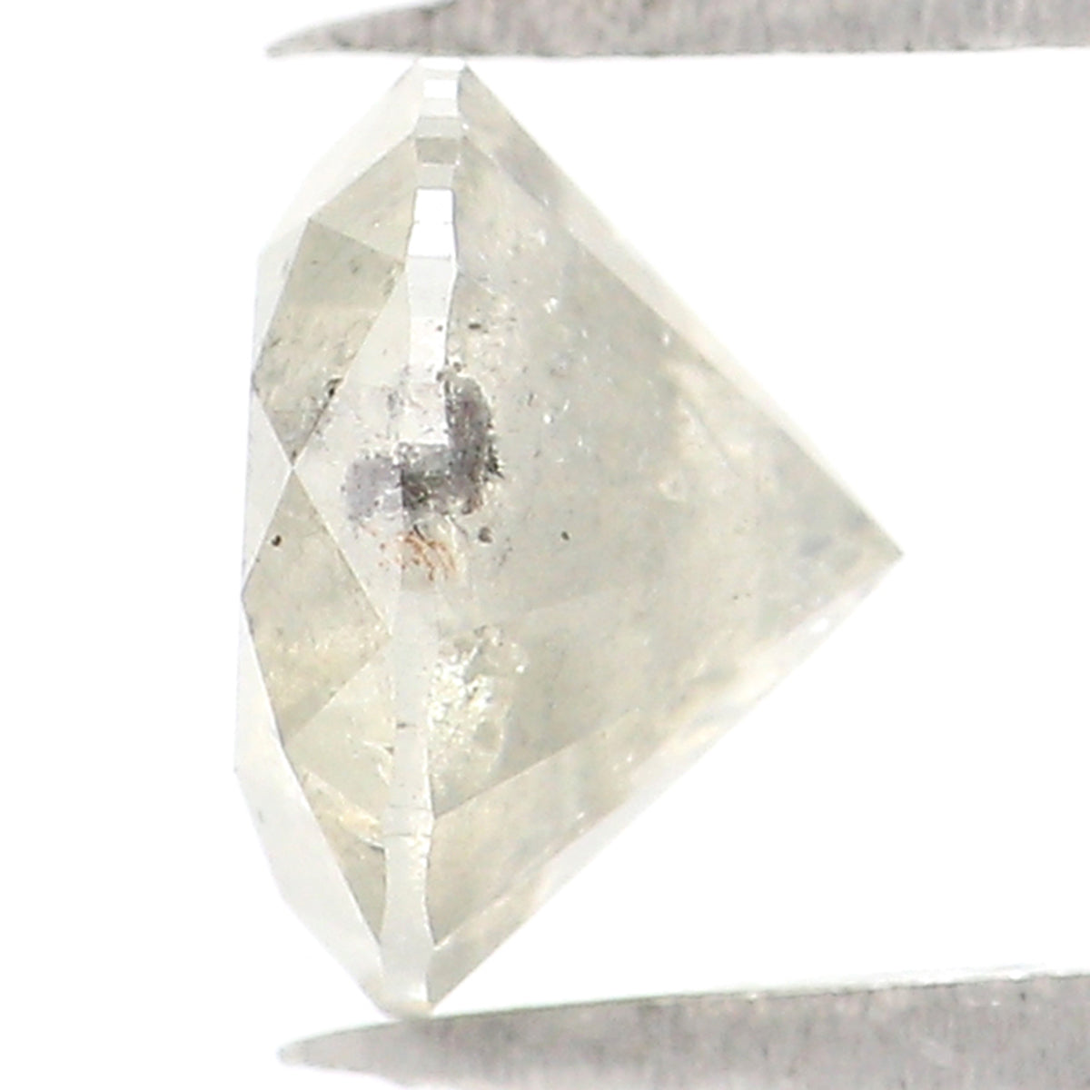 1.05 CT Natural Loose Round Shape Diamond Milky Grey Round Cut Diamond 6.20 MM Natural Loose Milky Grey Round Brilliant Cut Diamond LQ5880