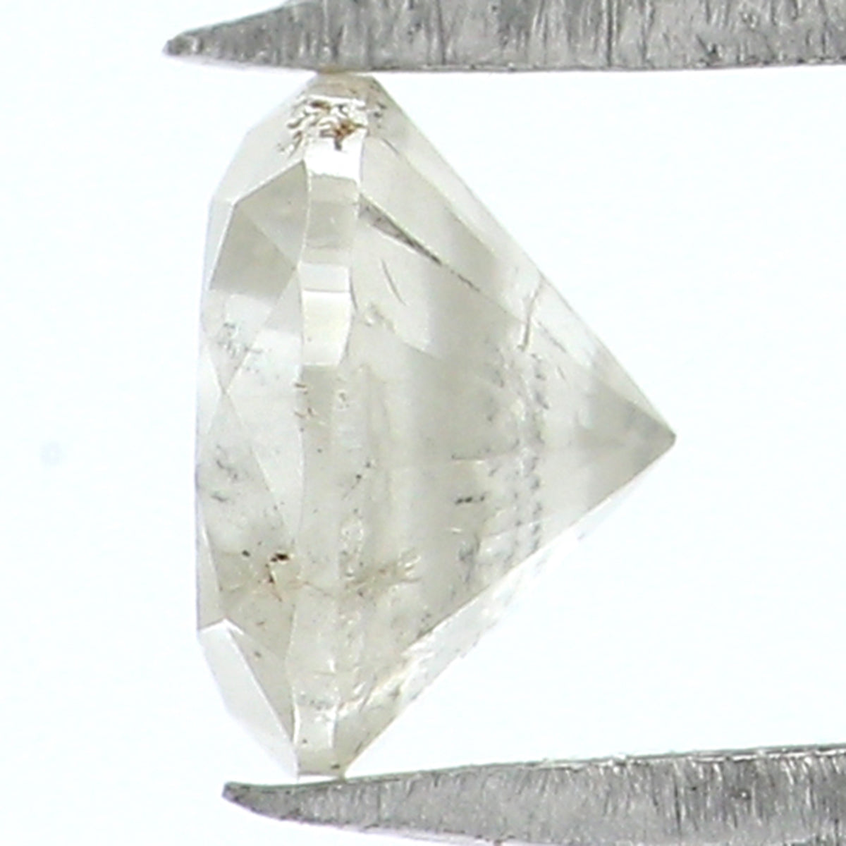 0.34 CT Natural Loose Round Shape Diamond Grey Milky Color Round Cut Diamond 4.30 MM Natural Grey Color Round Brilliant Cut Diamond KQ1338