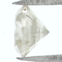 Natural Loose Round Grey Milky Color Diamond 0.34 CT 4.30 MM Round Shape Brilliant Cut Diamond KR1338