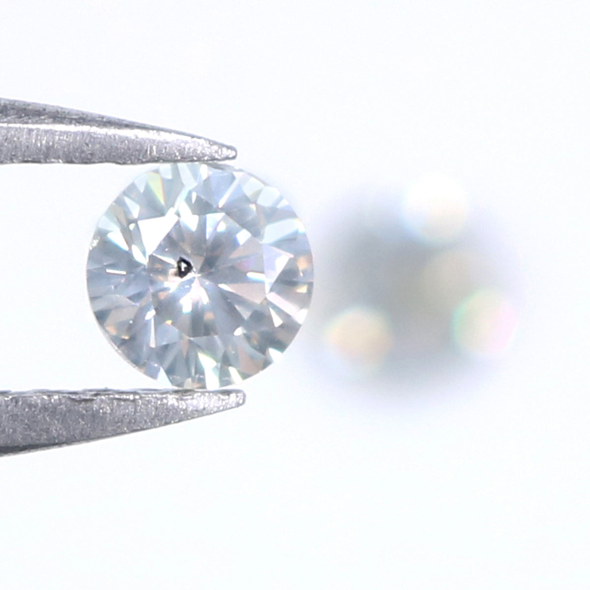 Natural Loose Round Brilliant Cut Diamond White - J Color 0.36 CT 3.60 MM Round Shape Rose Cut Diamond L2007