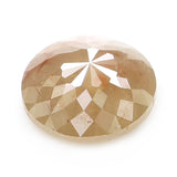 Natural Loose Rose Cut Brown Color Diamond 1.62 CT 8.00 MM Round Rose Cut Shape Diamond L7962