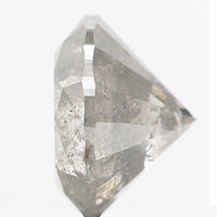 0.96 Ct Natural Loose Diamond, Grey Diamond, Round Diamond, Round Brilliant Cut Diamond, Sparkling Diamond, Rustic Diamond L206