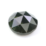 Natural Loose Rose Cut Green Color Diamond 1.78 CT 7.20 MM Round Rose Cut Shape Diamond L5769