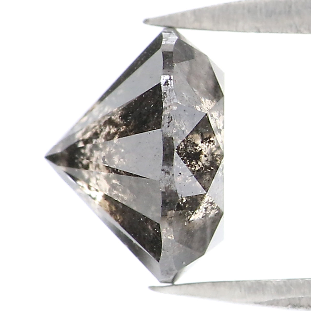 1.72 CT Natural Loose Round Shape Diamond Salt And Pepper Round Cut Diamond 7.15 MM Natural Loose Diamond Round Brilliant Cut Diamond LQ2399
