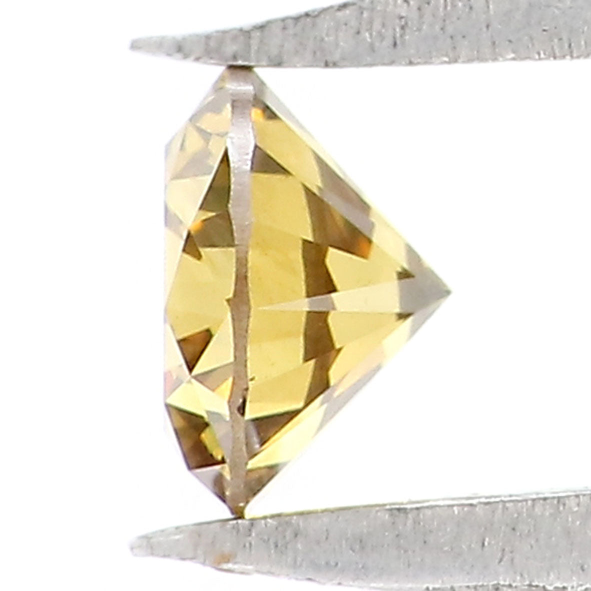 0.25 CT Natural Loose Round Shape Diamond Yellow Color Round Cut Diamond 3.90 MM Natural Yellow Color Diamond Brilliant Cut Diamond KQ668