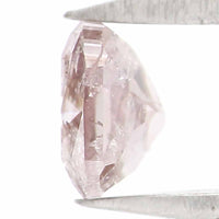 Natural Loose Cushion Brown Pink Color Diamond 0.38 CT 4.20 MM Cushion Shape Rose Cut Diamond KR1539