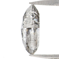 Natural Loose Kite Diamond, Salt And Pepper Kite Diamond, Natural Loose Diamond, Kite Rose Cut Diamond, Kite Cut, 0.96 CT Kite Shape KDL2757