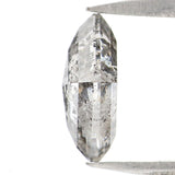 Natural Loose Kite Diamond, Salt And Pepper Kite Diamond, Natural Loose Diamond, Kite Rose Cut Diamond, Kite Cut, 0.96 CT Kite Shape KDL2757