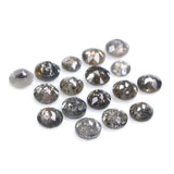 Natural Loose Round Rose Cut Grey Brown Color Diamond 1.14 CT 2.00 MM Round Rose Cut Shape Diamond KR1386