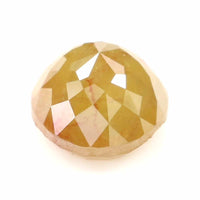 Natural Loose Rose Cut Yellow Color Diamond 1.18 CT 5.80 MM Round Rose Cut Shape Diamond L5216