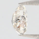 Natural Loose Shield Diamond White-G Color 0.67 CT 5.17 MM Shield Shape Rose Cut Diamond L2631