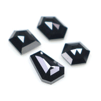 Natural Loose Mix Shape Black Color Diamond 1.04 CT 5.55 MM Mix Shape Rose Cut Diamond KDK2621