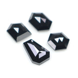 Natural Loose Mix Shape Black Color Diamond 1.04 CT 5.55 MM Mix Shape Rose Cut Diamond KDK2621
