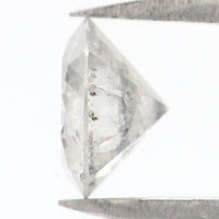 Natural Loose Round White Milky Color Diamond 0.55 CT 5.40 MM Round Shape Brilliant Cut Diamond L7401