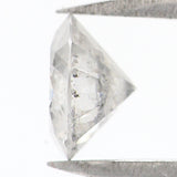 Natural Loose Round White Milky Color Diamond 0.55 CT 5.40 MM Round Shape Brilliant Cut Diamond L7401
