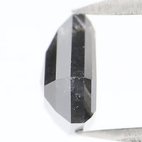 Natural Loose Shield Black Color Diamond 1.45 CT 6.70 MM Shield Shape Rose Cut Diamond L154