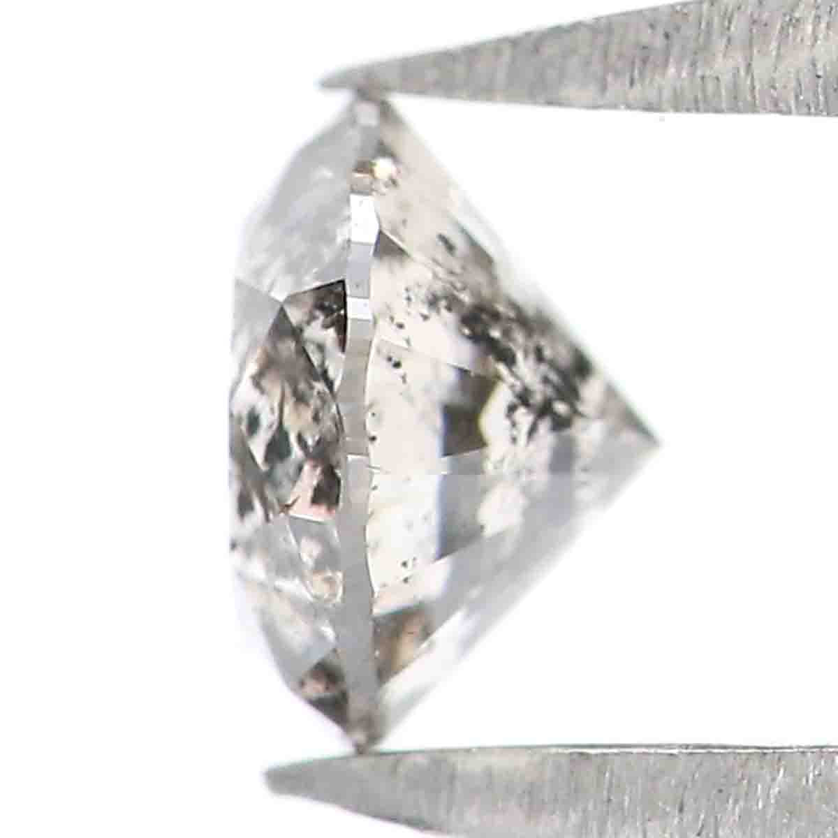 0.33 CT Natural Loose Round Shape Diamond Salt And Pepper Round Cut Diamond 4.30 MM Natural Loose Diamond Round Brilliant Cut Diamond LQ5064