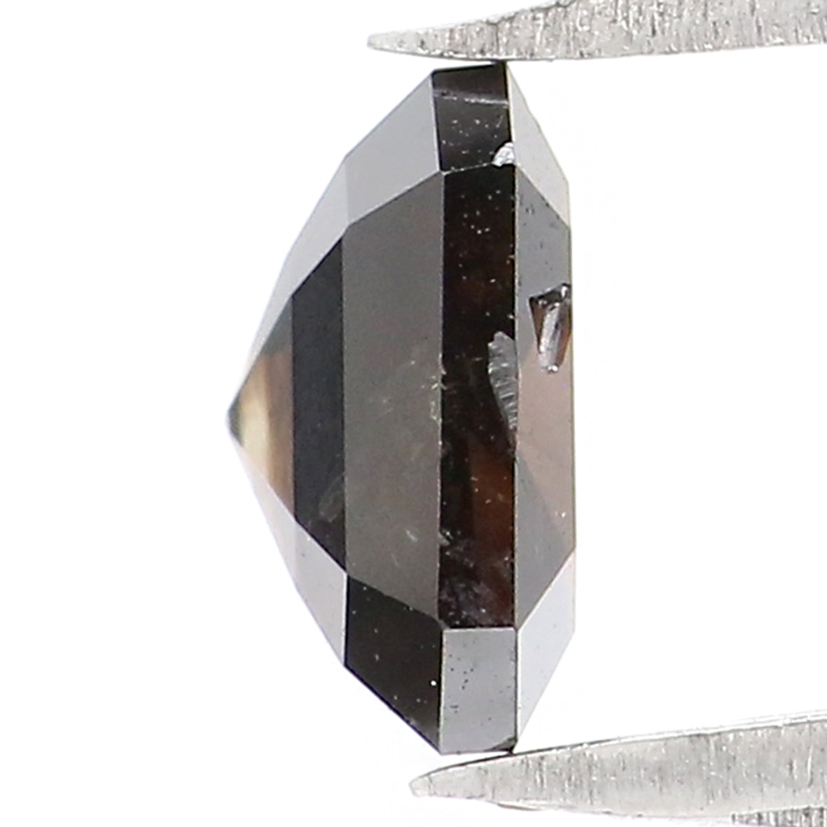 0.75 CT Natural Loose Radiant Shape Diamond Brown Color Radiant Diamond 5.75 MM Natural Loose Brown Color Radiant Rose Cut Diamond LQ8117