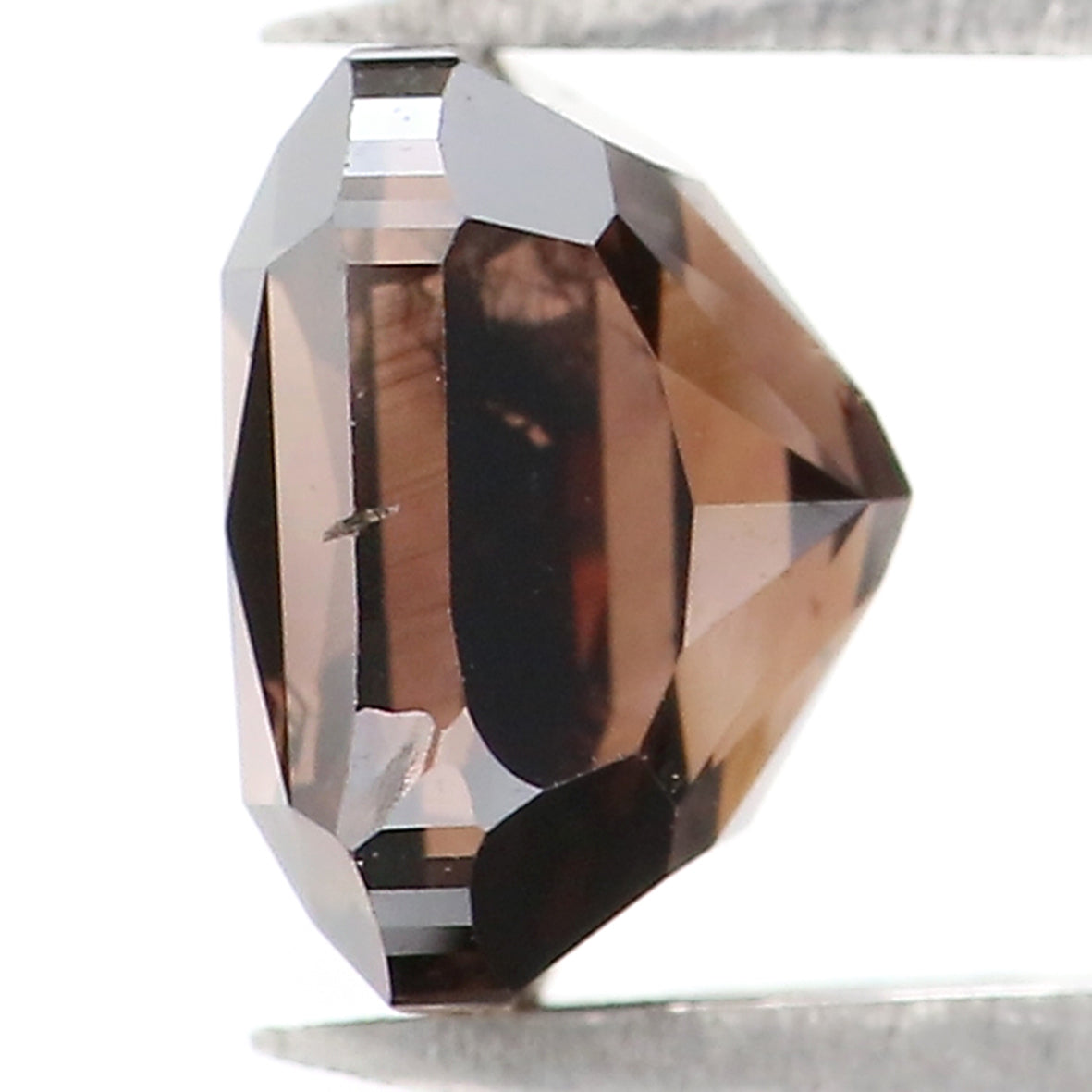 Natural Loose Cushion Brown Color Diamond 1.05 CT 5.75 MM Cushion Shape Rose Cut Diamond L1829