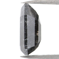 Natural Loose Shield Salt And Pepper Diamond Black Grey Color 2.26 CT 9.60 MM Shield Shape Rose Cut Diamond L8216