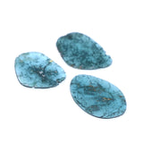 Natural Loose Slice Blue Color Diamond 1.35 CT 10.00 MM Slice Shape Rose Cut Diamond L784