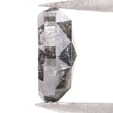 Natural Loose Marquise Salt And Pepper Diamond Black Grey Color 0.49 CT 6.05 MM Marquise Shape Rose Cut Diamond L8829