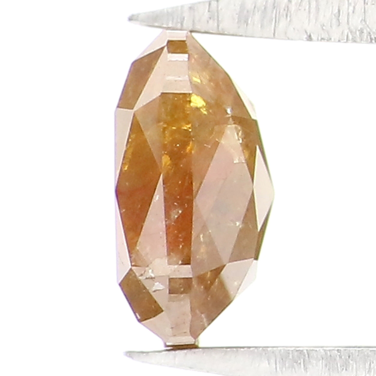 0.78 CT Natural Loose Cushion Shape Diamond Brown Color Cushion Cut Diamond 5.40 MM Natural Loose Diamond Cushion Rose Cut Diamond LQ334