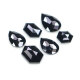 Natural Loose Mix Shape Black Color Diamond 0.98 CT 5.03 MM Mix Shape Rose Cut Diamond KDL2701