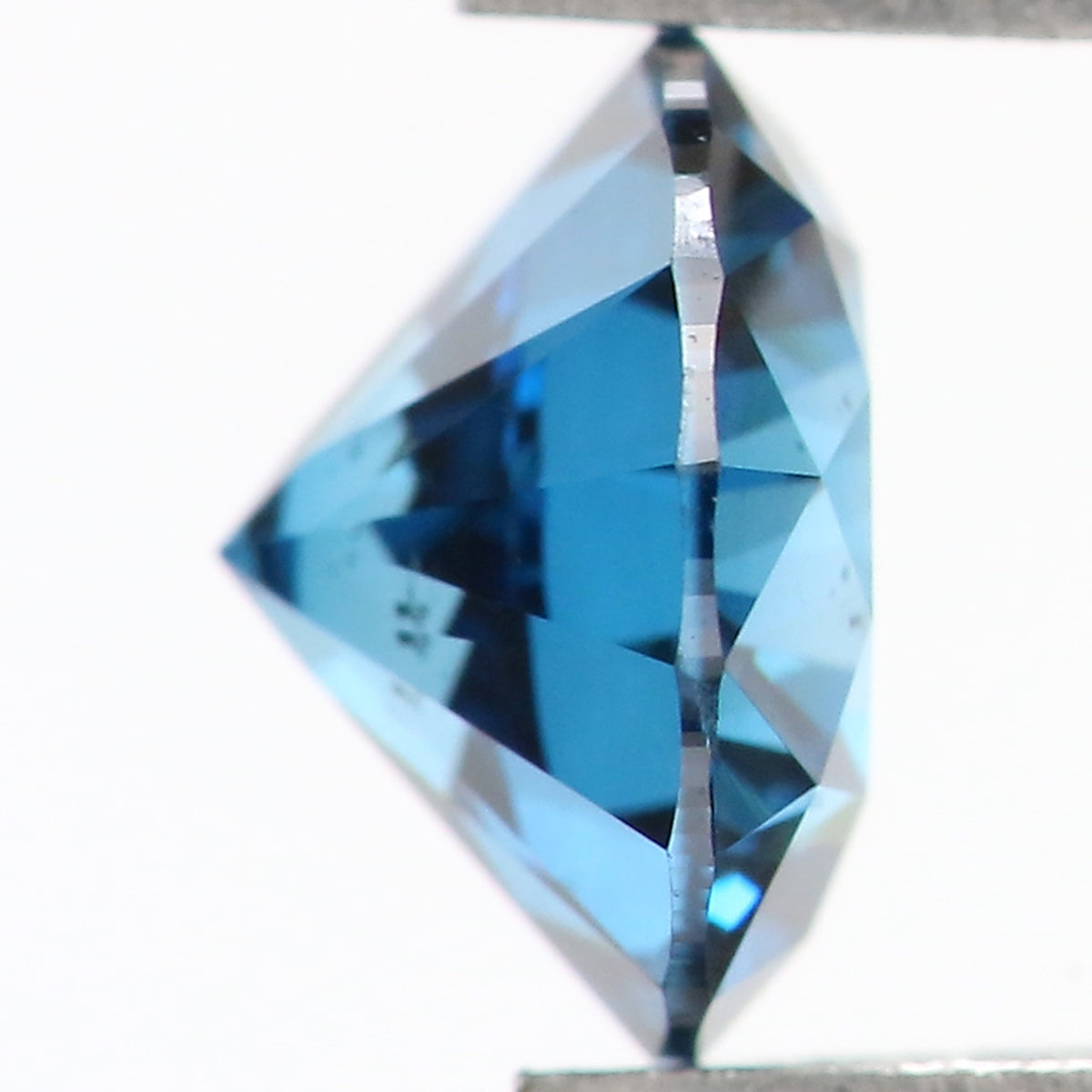 0.56 Ct Natural Loose Round Shape Diamond Blue Color Round Cut Diamond 5.20 MM Natural Loose Diamond Round Brilliant Cut Diamond QL1793