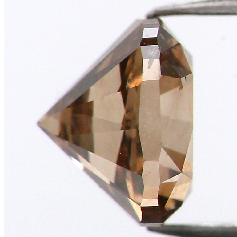 0.47 CT Natural Loose Cushion Shape Diamond Brown Color Cushion Diamond 4.50 MM Natural Brown Diamond Cushion Brilliant Cut Diamond LQB709