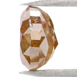 Natural Loose Pear Brown Color Diamond 1.08 CT 6.29 MM Pear Shape Rose Cut Diamond KR2505