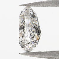 Natural Loose Triangle Shape White - F Color Diamond 1.37 CT 7.07 MM Triangle Shape Rose Cut Diamond KDL2653