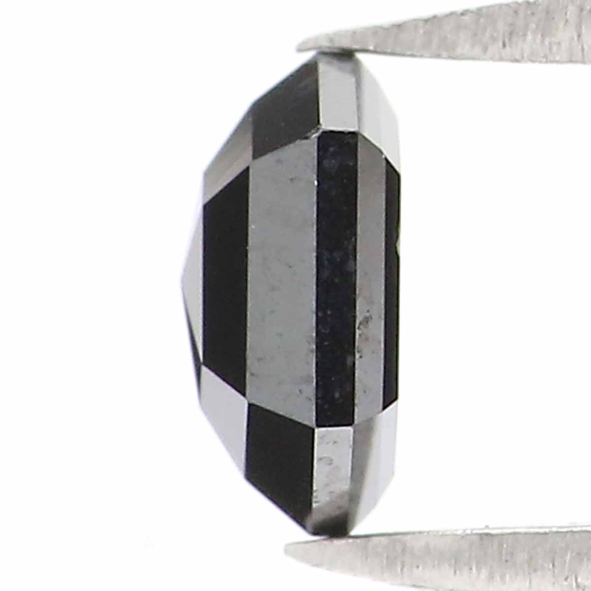 Natural Loose Hexagon Diamond, Hexagon Black Color Diamond, Natural Loose Diamond, Hexagon Rose Cut Diamond 0.49 CT Hexagon Shape KR2646