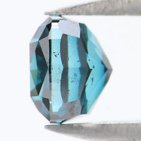 Natural Loose Cushion Blue Color Diamond 0.65 CT 4.50 MM Cushion Shape Rose Cut Diamond L8541