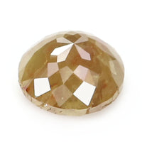 Natural Loose Rose Cut Brown Color Diamond 1.31 CT 6.45 MM Round Rose Cut Shape Diamond L9750