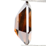 Natural Loose Shield Brown Color Diamond 1.29 CT 8.25 MM Shield Shape Rose Cut Diamond KDL1796
