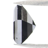 Natural Loose Pentagon Diamond Black Color 0.97 CT 6.28 MM Pentagon Shape Rose Cut Diamond L9613